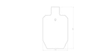 Load image into Gallery viewer, 1/2" AR500 / AR550 STATIC 12X20 IPSC (SINGLE HOLE)