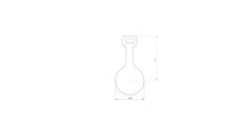 Load image into Gallery viewer, 1/4" AR500 22NRL HANGER 2.5" (SINGLE)