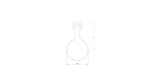 Load image into Gallery viewer, 1/4" AR500 22NRL HANGER 3" (SINGLE)