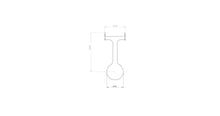 Load image into Gallery viewer, 3/8" AR500 / AR550 KYL 8" (Single)