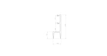 Load image into Gallery viewer, 1/4" AR500 22NRL TARGET HOLDER (DOUBLE)