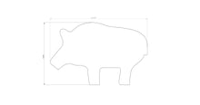 Load image into Gallery viewer, 1/4" AR500 PIG