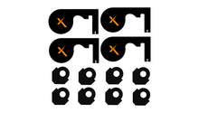 Load image into Gallery viewer, 3/8” AR500 / AR550 DIY DUELING TREE (4-PADDLE)