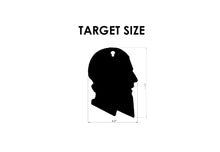 Load image into Gallery viewer, 3/8&quot; AR500 / AR550 TERRORIST TARGET OR GFT STATIC
