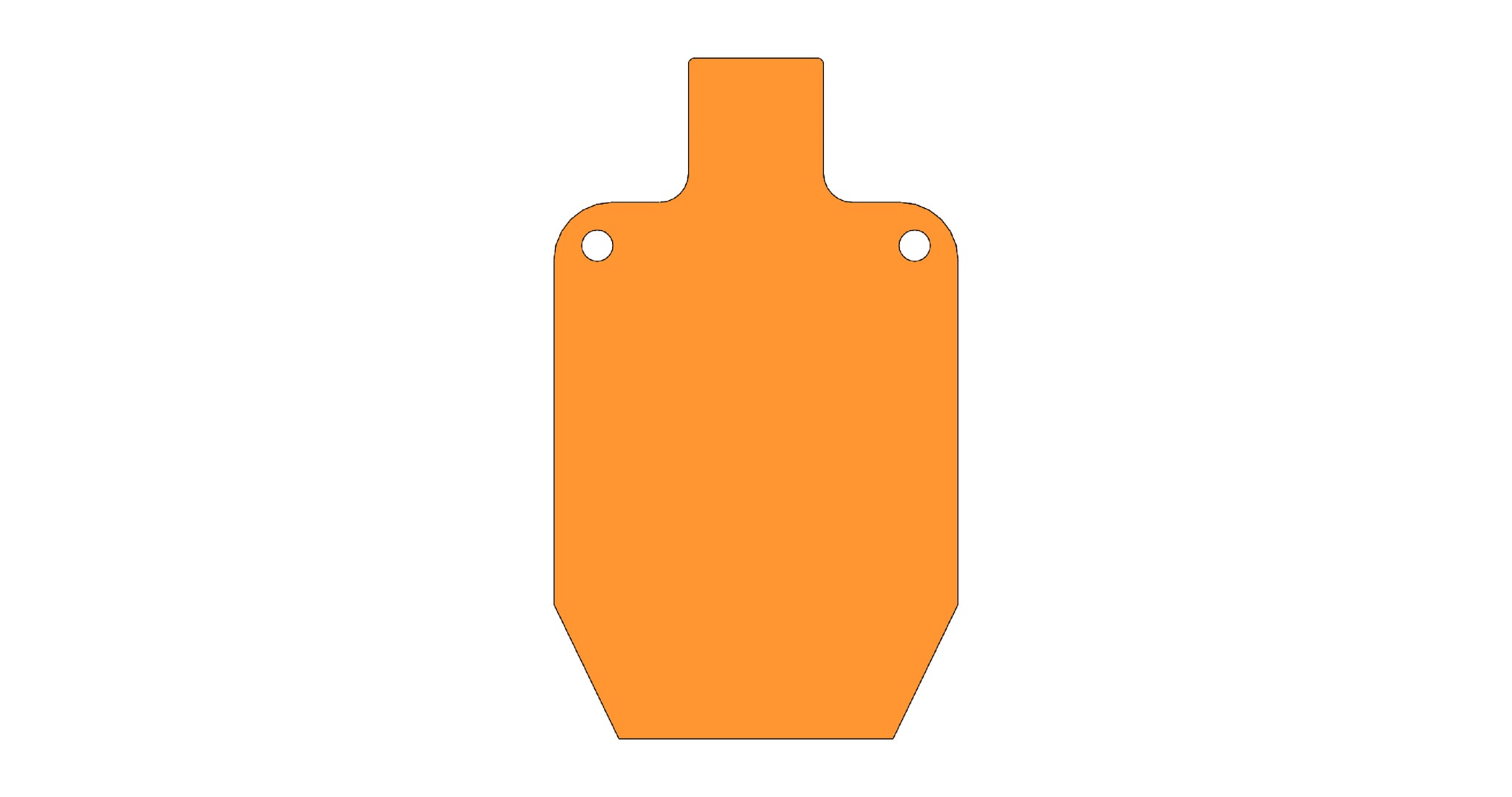 Ipsc Mini Rifle Target Mini IPSC Targets: 1/4” AR500 IPSC Steel Targets (LOWEST PRICES ...